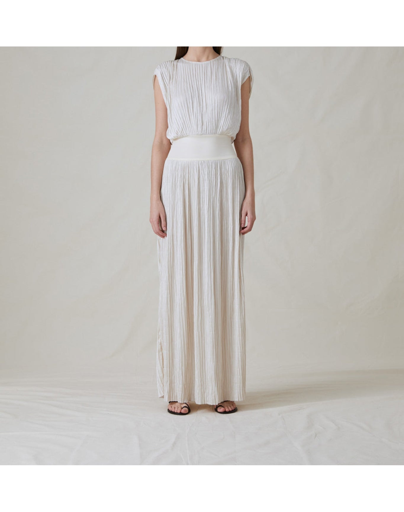 The Crinkled Dress | Oyster