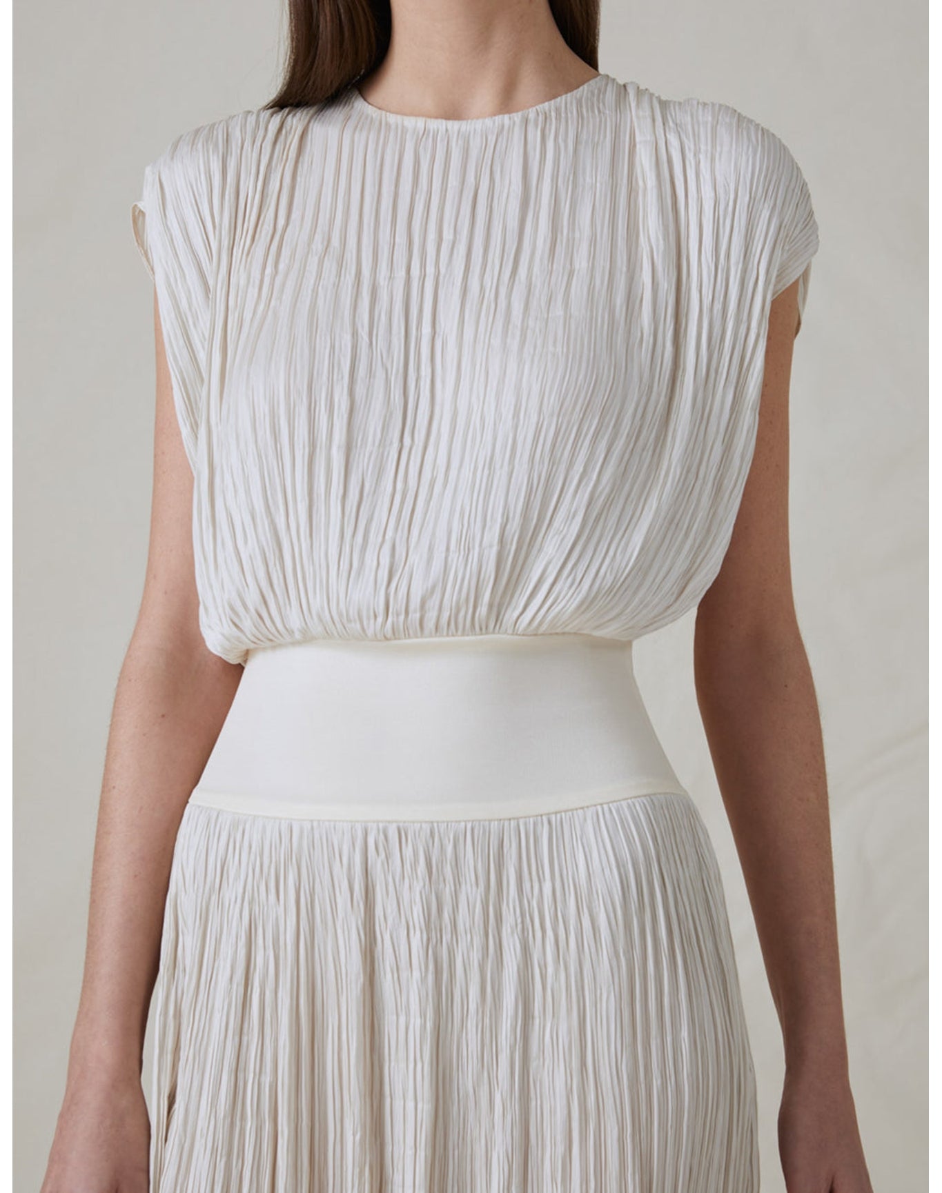 The Crinkled Dress | Oyster