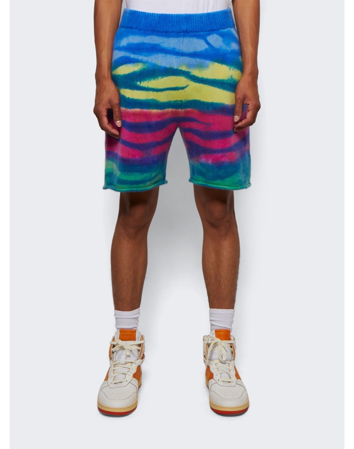 The Elder Statesman | Men | Frank Stripe Short | Multicolor