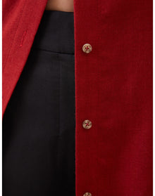 The Everyday Shirt in Silk Cashmere | Pimento