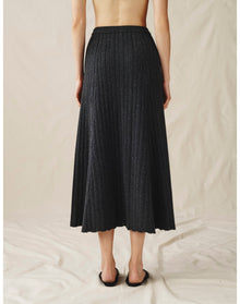 The Knit Skirt | Anthracite