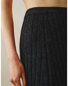 The Knit Skirt | Anthracite