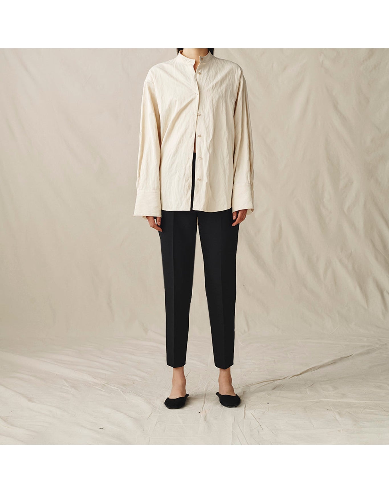 The Oversized Shirt | Cream