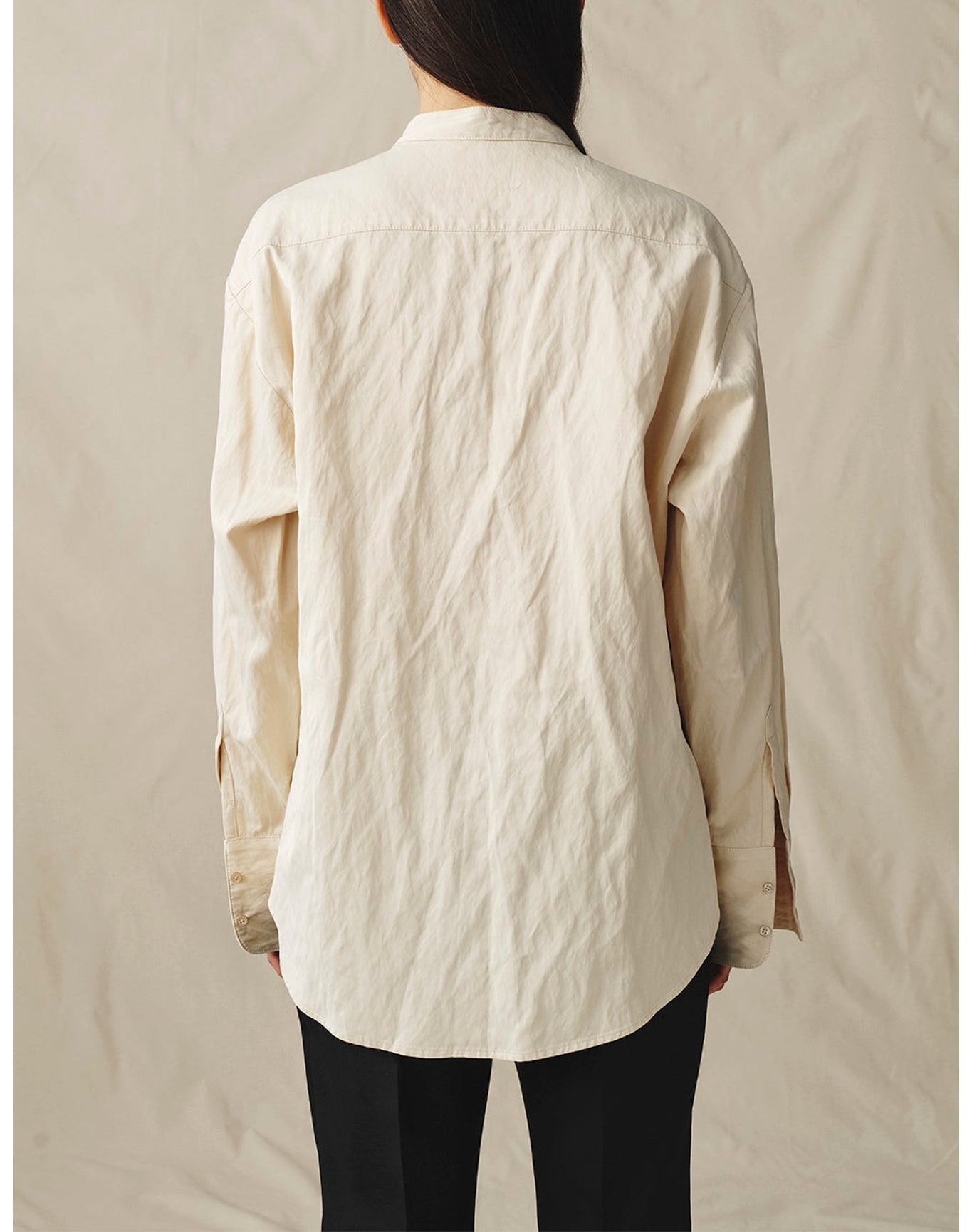 The Oversized Shirt | Cream