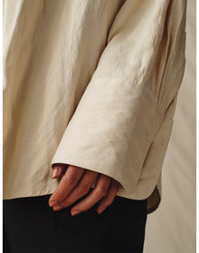 The Oversized Shirt | Cream