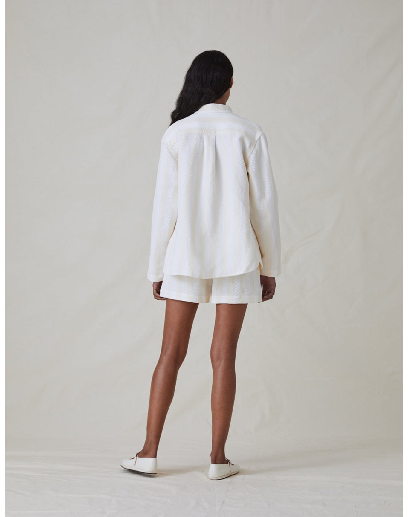The Pop-Over Shirt | Cream