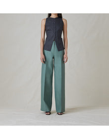 The Sculpted Vest | Charcoal