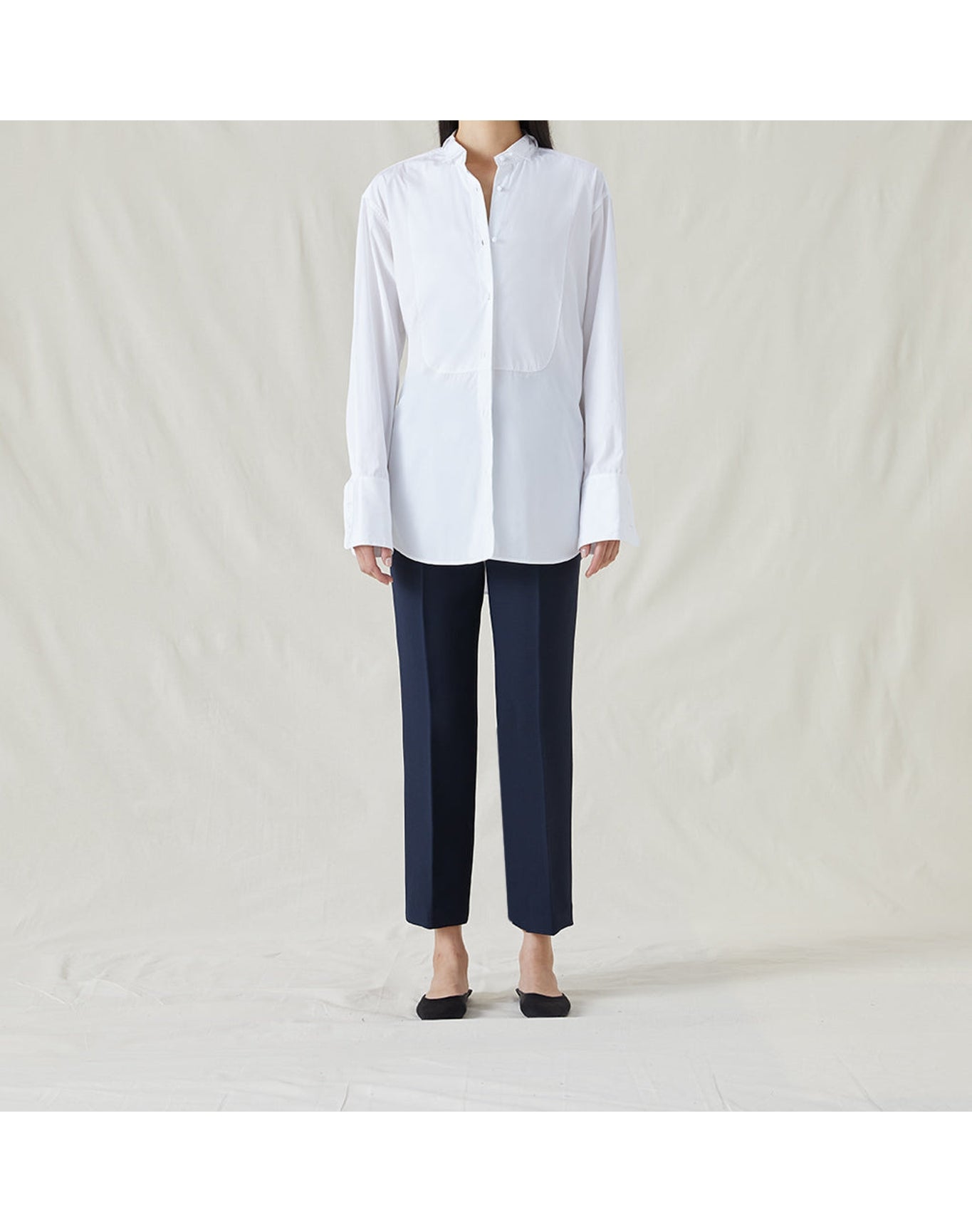 The Tuxedo Shirt | White