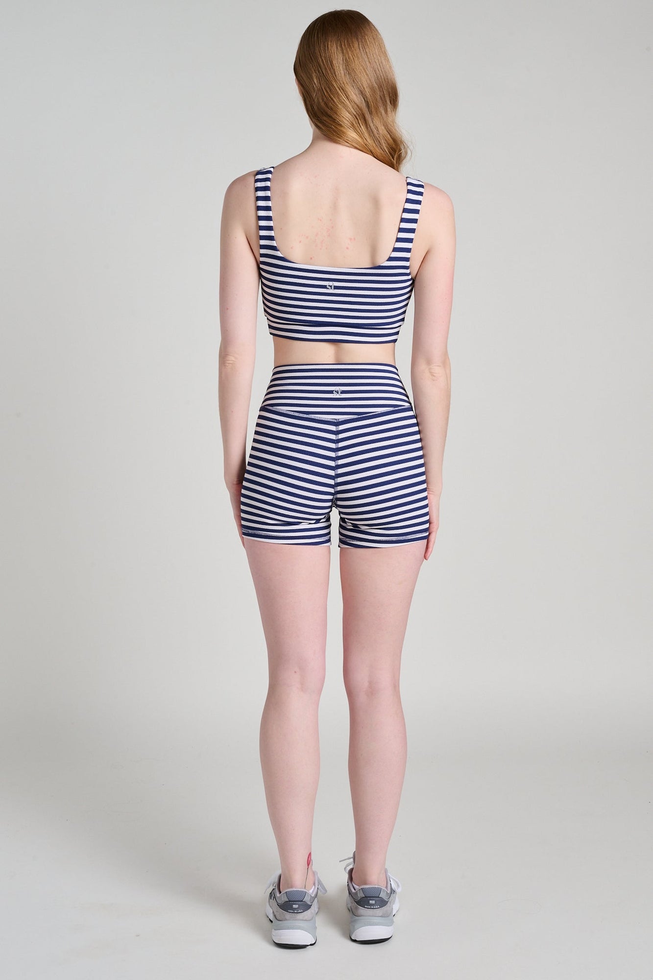 Strut This | The Jolie Bra | Navy Stripe