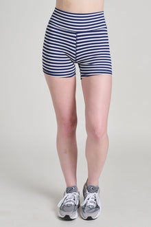 Strut This | The Sparrow Short | Navy Stripe