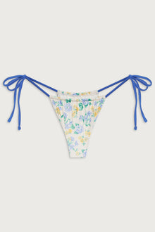 Tia Shine Skimpy Bikini Bottom - Coastal Floral