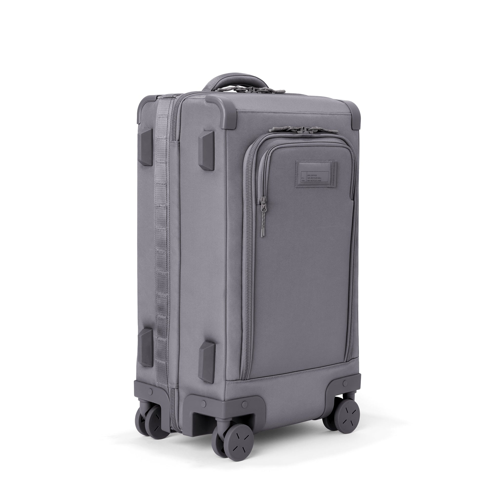 Seattle Carry-On Luggage | Ash | Recycled 900D Poly | Larger - 23.5"