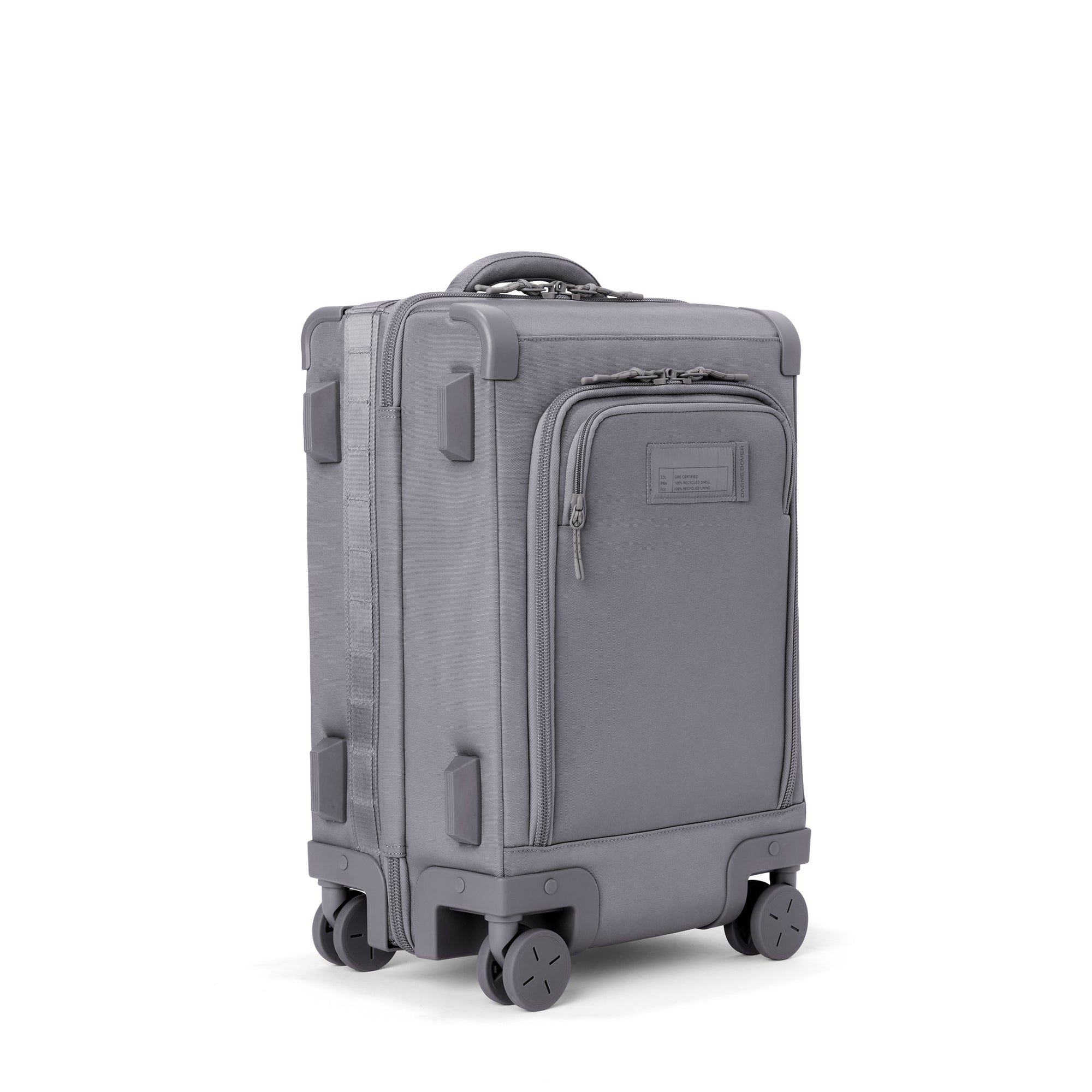 Seattle Carry-On Luggage | Ash | Recycled 900D Poly | Smaller - 20.5"