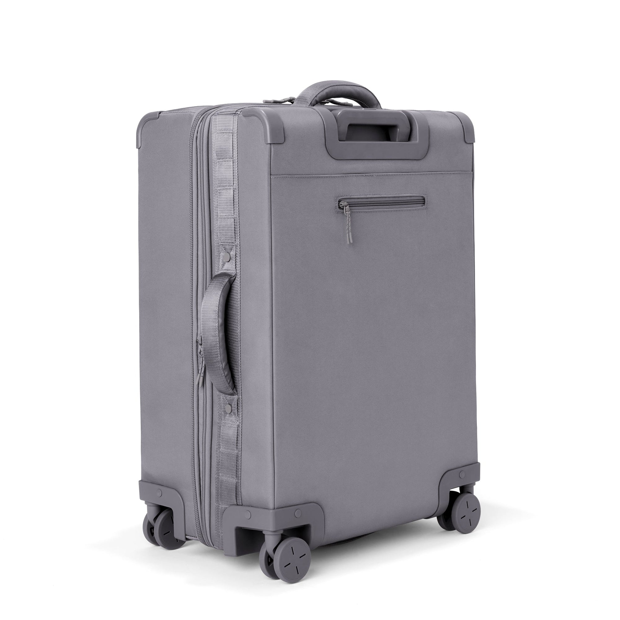 Sydney Checked Luggage | Ash | Recycled 900D Poly | Smaller - 25"