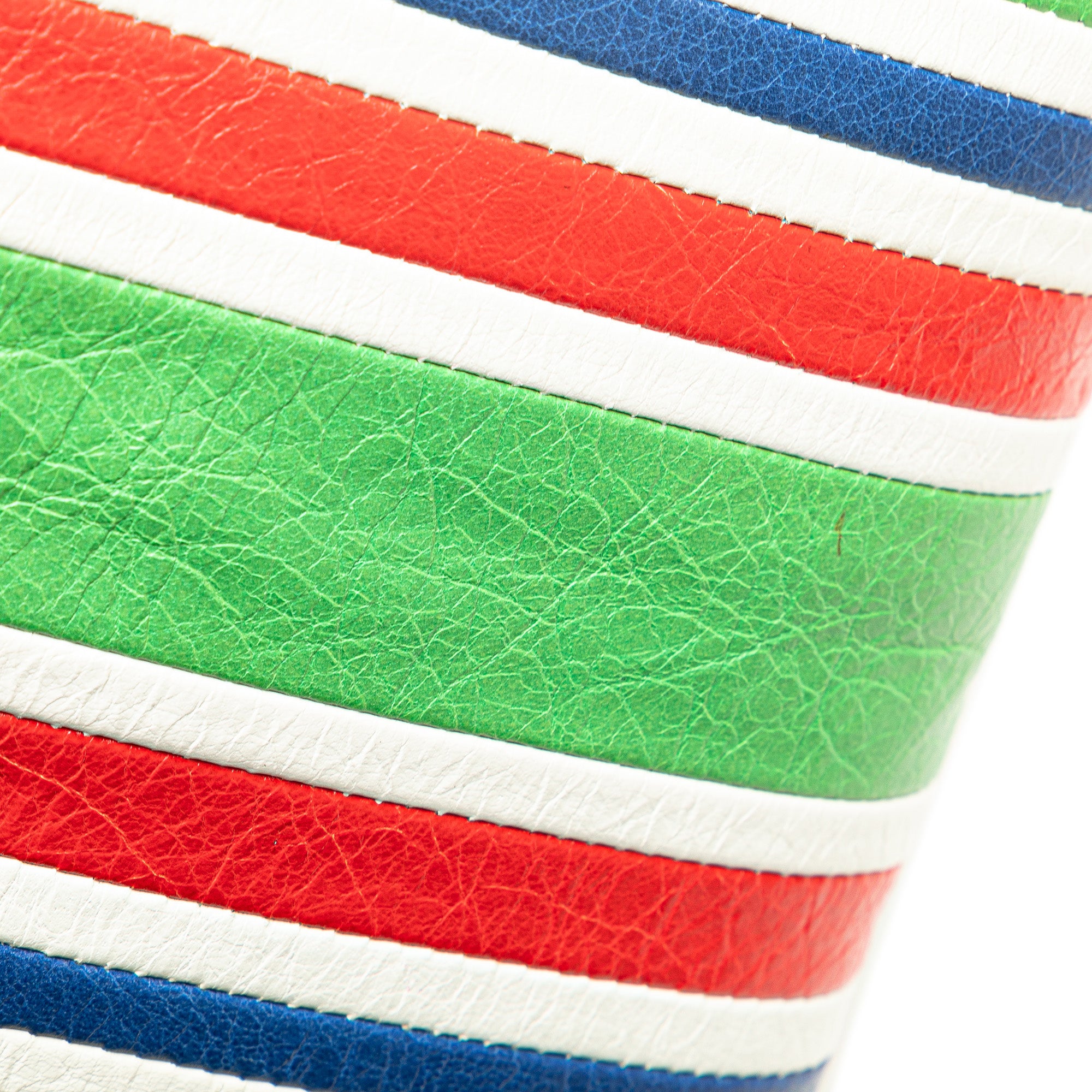 Balenciaga | Pre-Owned Lambskin Bazar Crossbody | Green