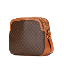 Celine | Pre-Owned Macadam Coated Canvas Crossbody | Brown