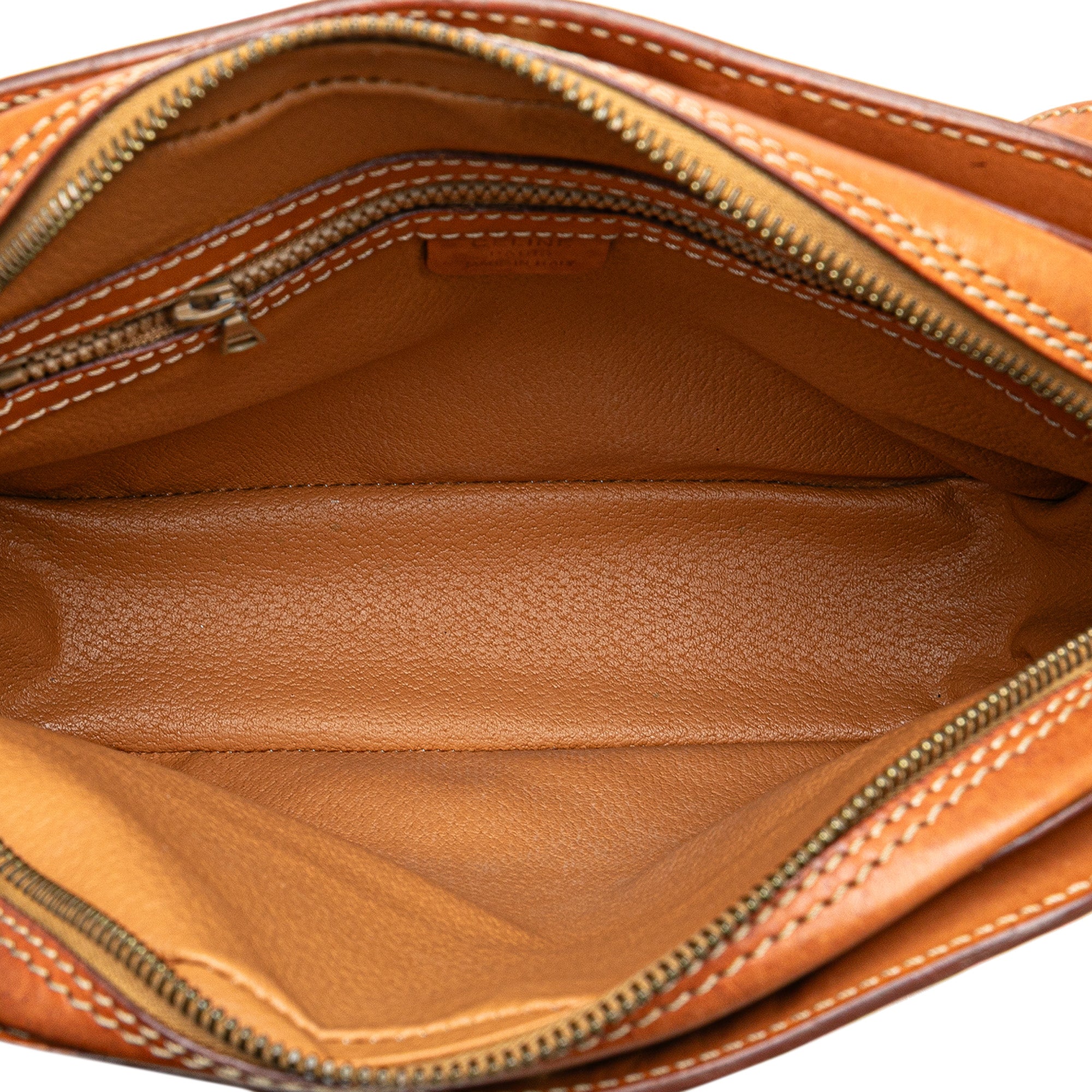 Celine | Pre-Owned Macadam Coated Canvas Crossbody | Brown