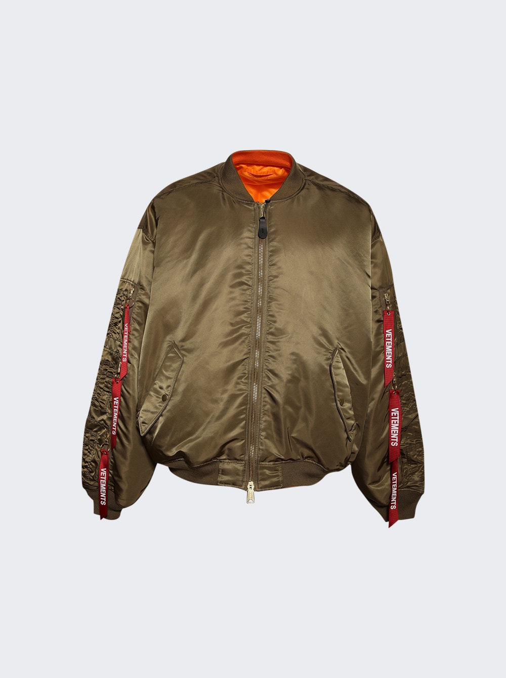Men | VETEMENTS | Cargo Bomber Jacket | Green