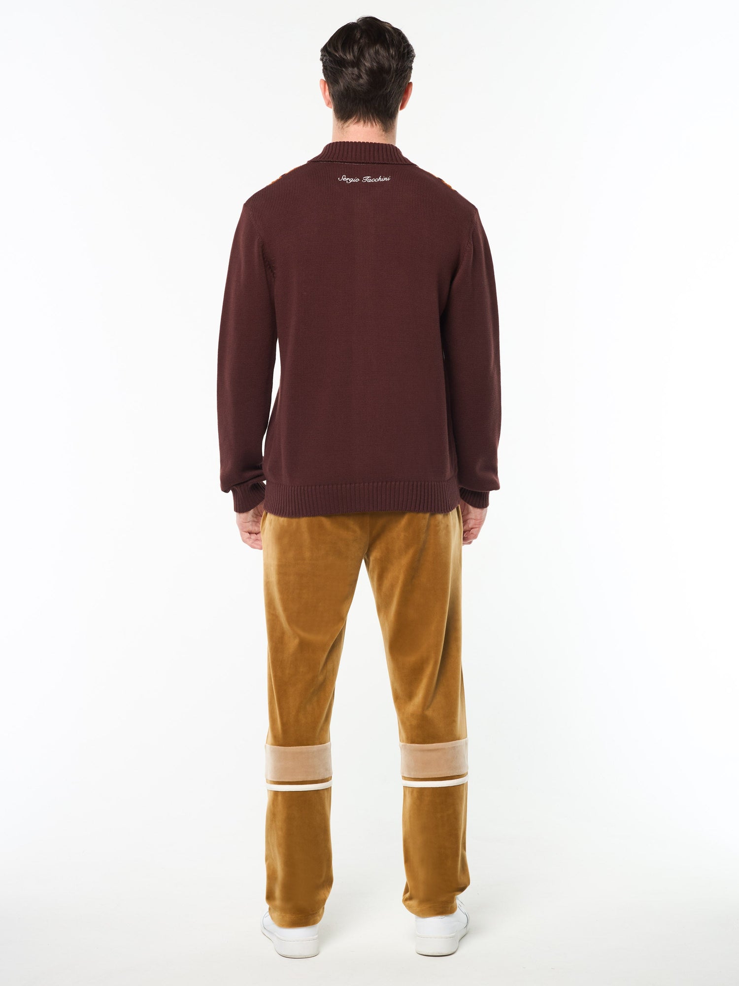 Men | Bruni Knit Cardigan | Bitter Chocolate