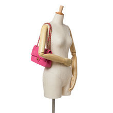 Chanel | Pre-Owned Medium Classic Chevron Lambskin Double Flap - II | Pink/Blush