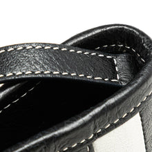 Balenciaga | Pre-Owned Small Lambskin Barbes East West Striped Shopper Tote | Pink