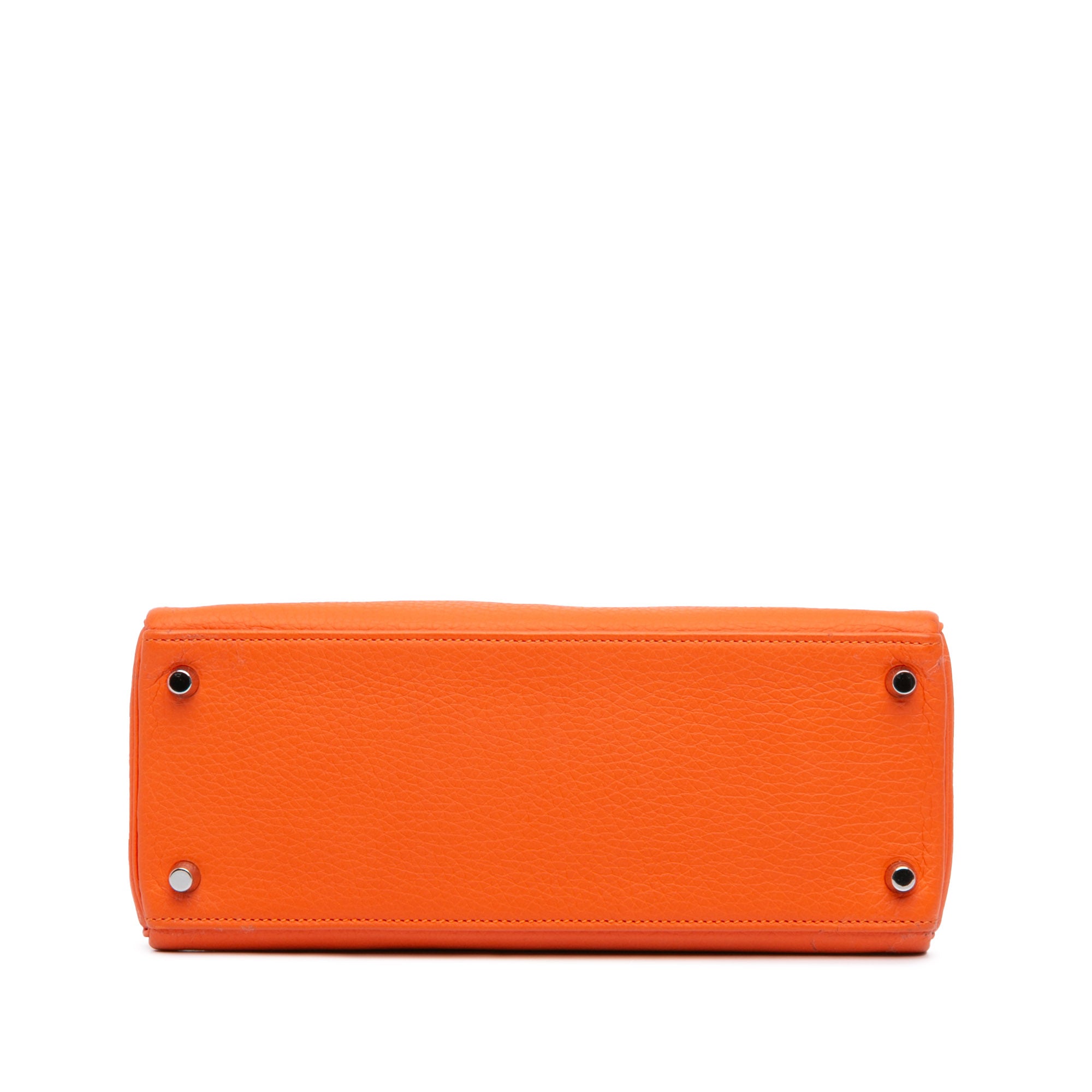 Hermes | Pre-Owned Togo Kelly II Retourne 28 | Orange