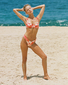 Rocky Bikini Bottom | Hibiscus Bloom