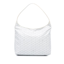 Goyard | Pre-Owned Goyardine Boheme Hobo - II | White