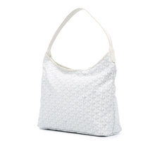 Goyard | Pre-Owned Goyardine Boheme Hobo - II | White