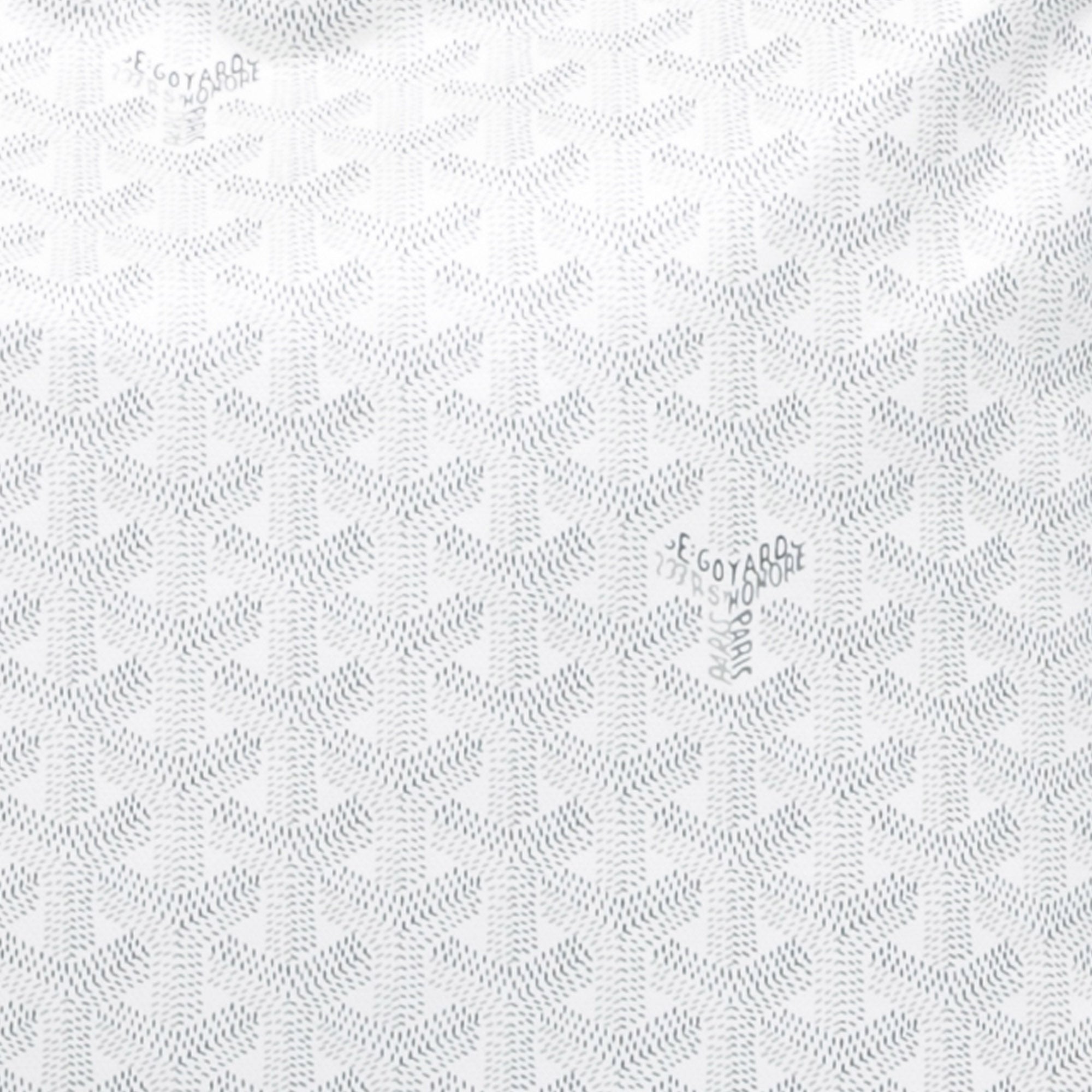 Goyard | Pre-Owned Goyardine Boheme Hobo - II | White