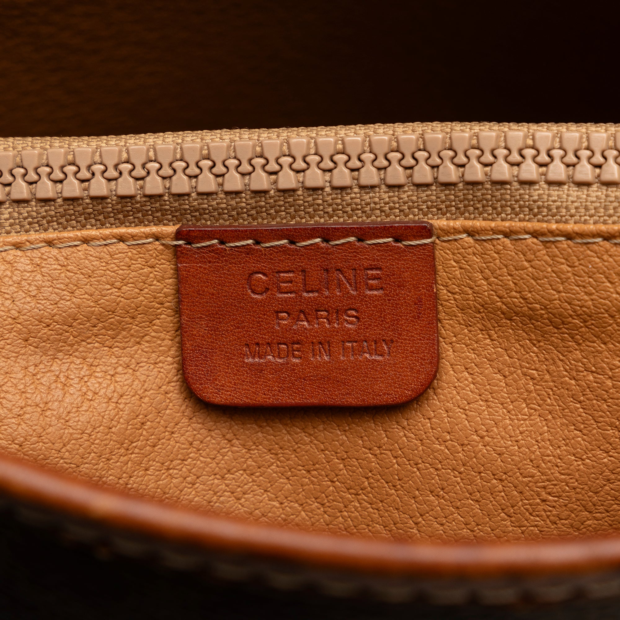 Celine | Pre-Owned Macadam Tote | Brown