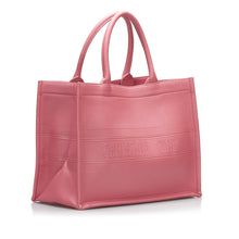 Dior | Pre-Owned Medium Embossed Book Tote - I | Pink