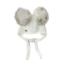 Unisex | Hero Cashmere Bonnet | White x Beige