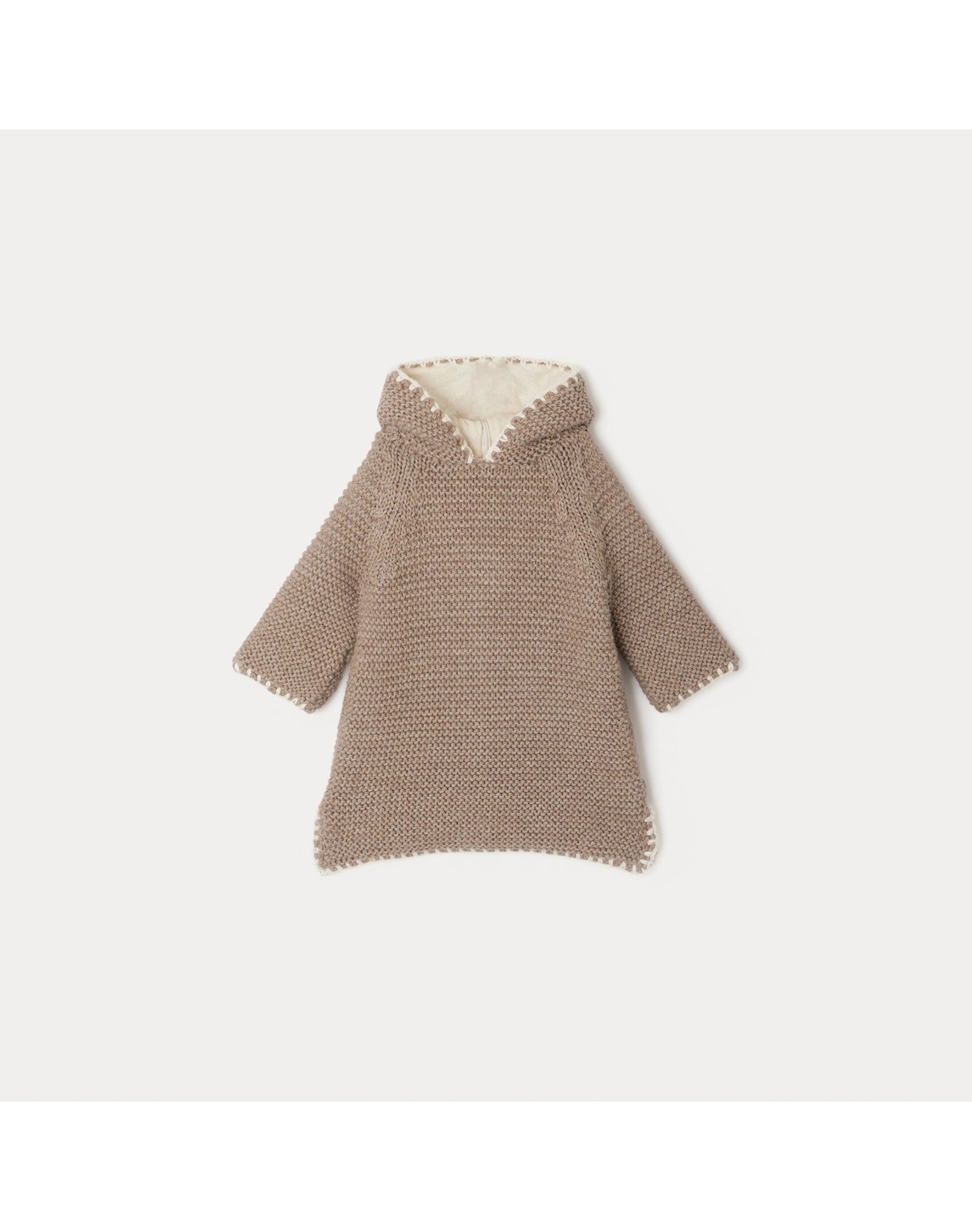 Unisex | Taim Burnoose | 3M-18M | Hazelnut