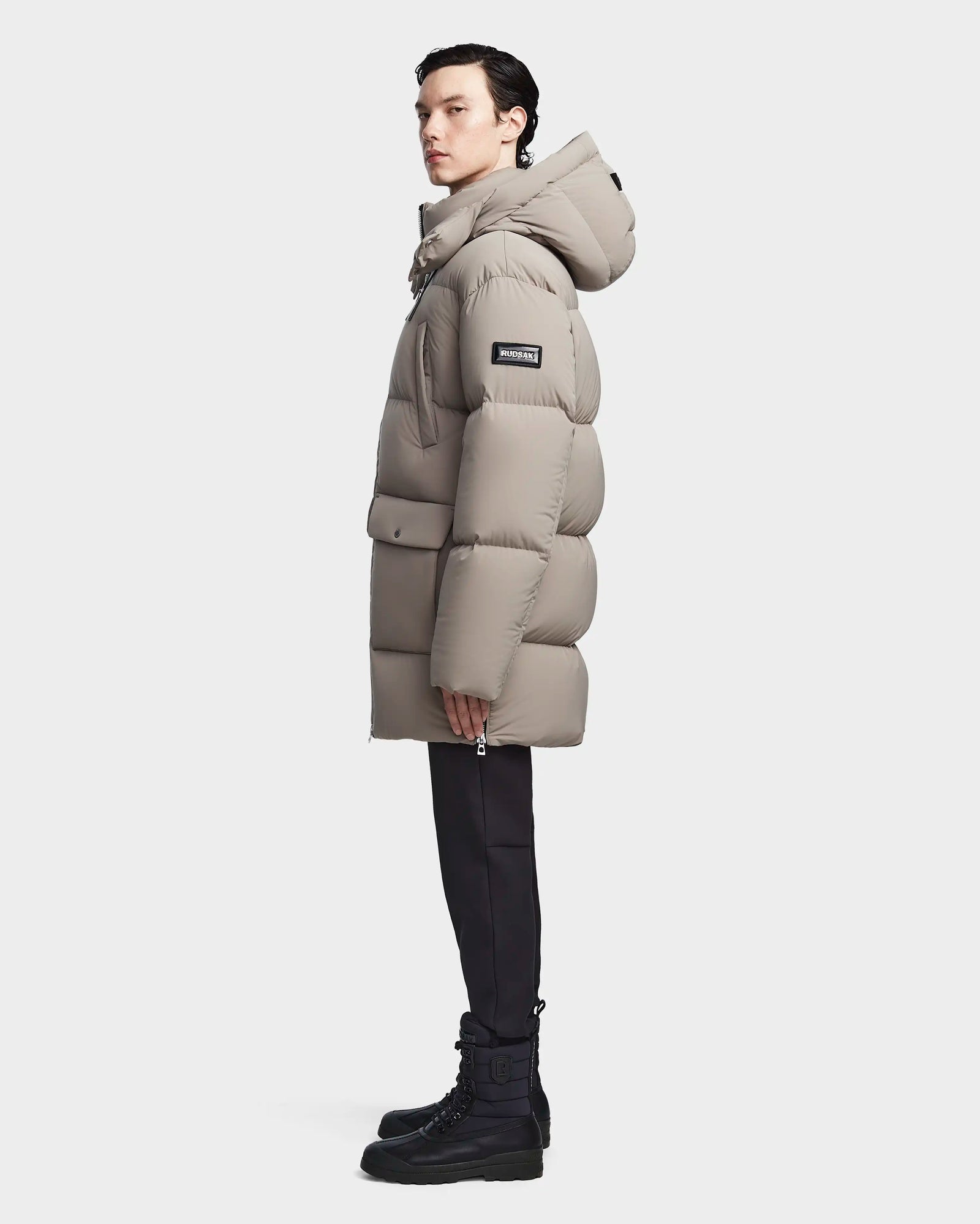 Unisex | ENZO Down Puffer | Cement