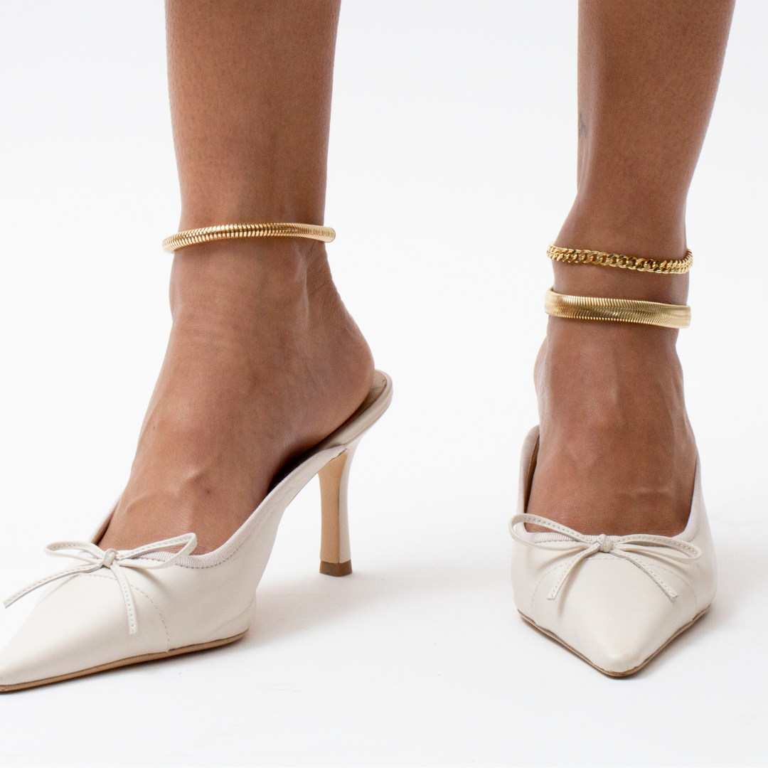 The Eloise Anklet | 18K Yellow Gold-Plated