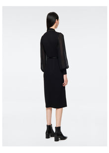 V-Neck Little Dress | Black