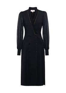 V-Neck Little Dress | Black