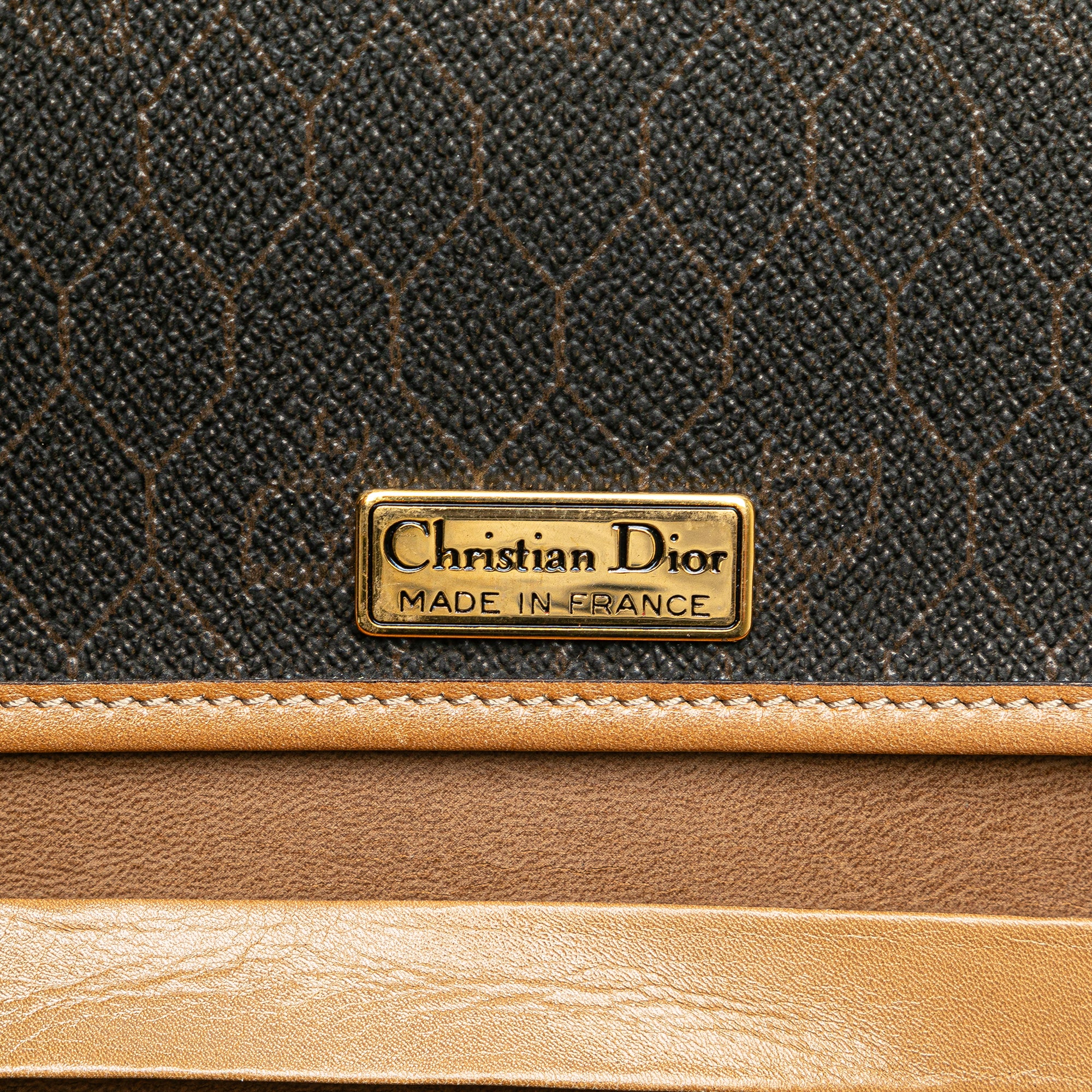 Dior | Pre-Owned Honeycomb Chain Crossbody | Black