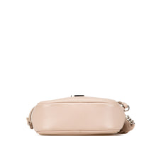Saint Laurent | Pre-Owned Nappa Monogram Blogger Bag | Brown/Nude