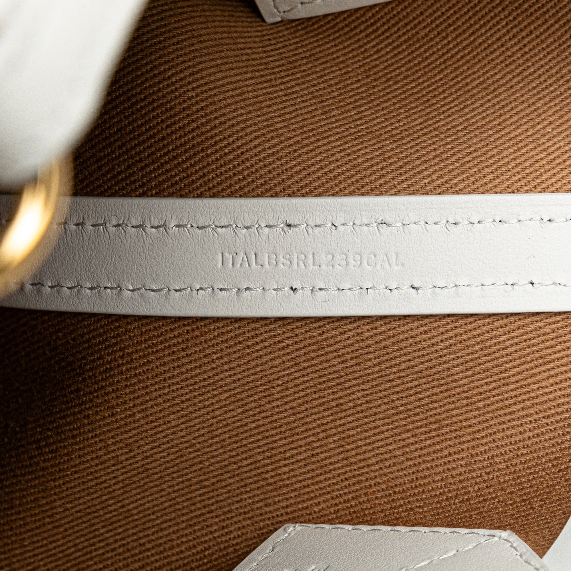 Burberry | Pre-Owned Mini House Check Canvas London Tote | Brown/Beige/White