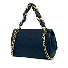 Chanel | Pre-Owned Quilted Lambskin Chain is More Flap | Blue/Navy