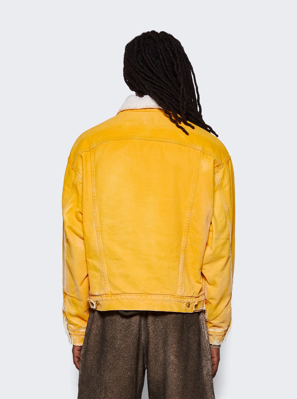 Men | NOTSONORMAL | Sherpa Jacket | Yellow
