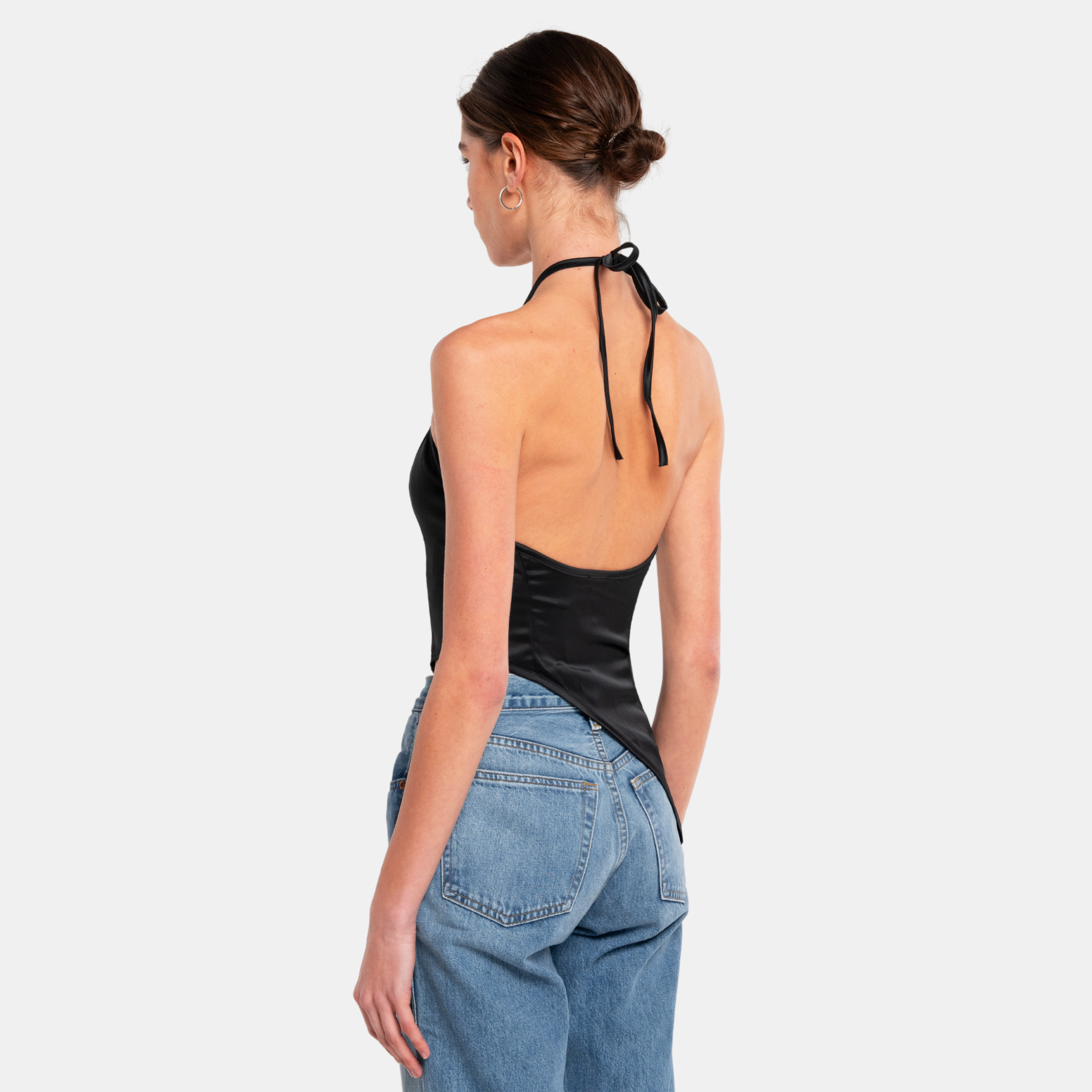 OW Collection VENUS Glossy Top Top 002 - Black Caviar