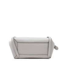 Celine | Pre-Owned Nano Grained Calfskin Belt Bag | Gray/Light Gray