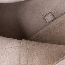 Celine | Pre-Owned Nano Grained Calfskin Belt Bag | Gray/Light Gray