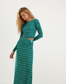 Amira Long Skirt - Harmonie Yacht XS