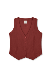 Violette Vest | Sun Dried Tomato