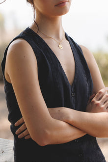 Violette Vest | Black