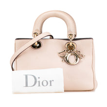 Dior | Pre-Owned Mini Leather Diorissimo Satchel | Pink/Light Pink